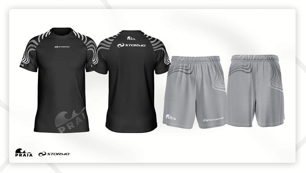 סט STORMO X PRAIA שחור